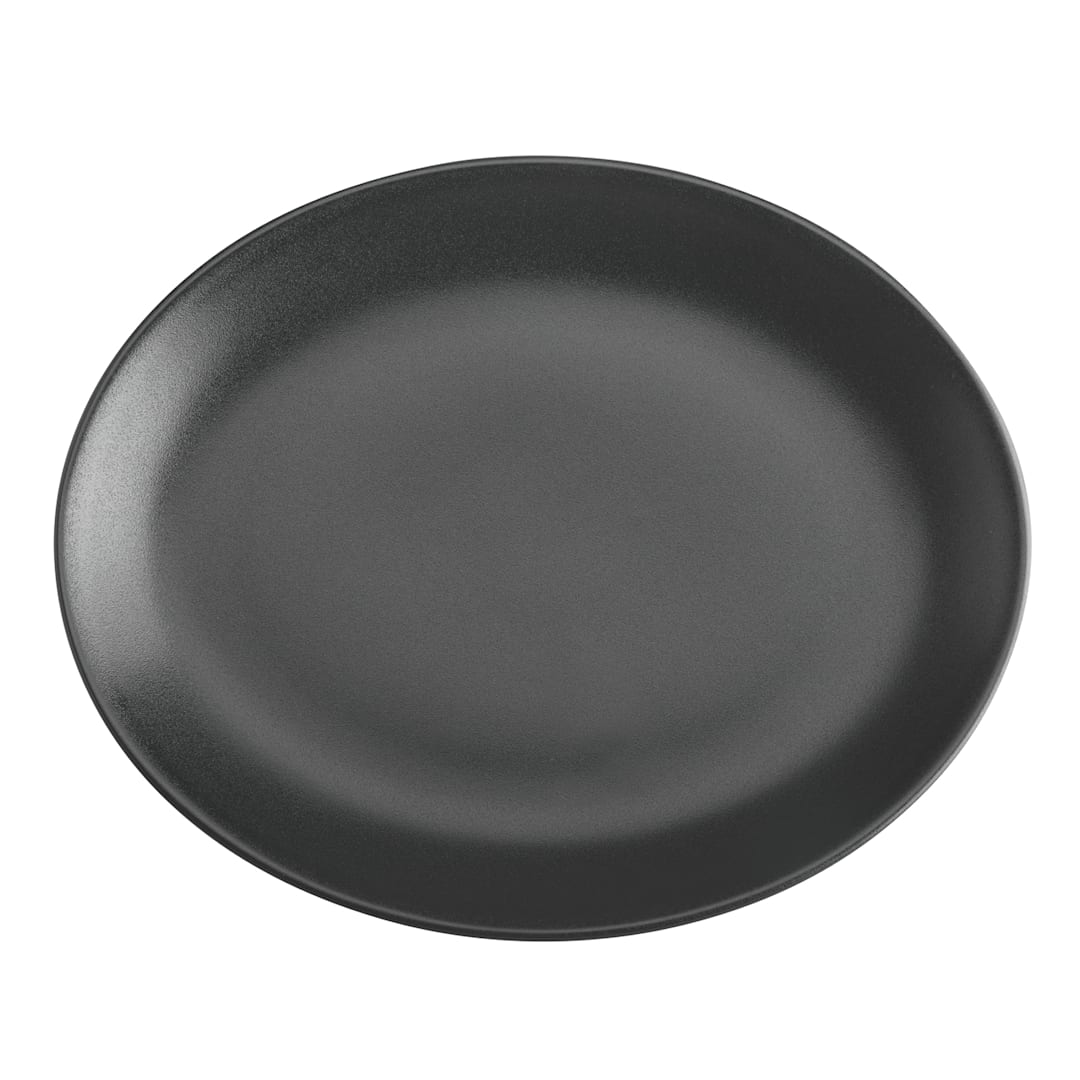Hall® China 303150AFCA Foundry Oval 13-1/8" Platter - 6 / CS