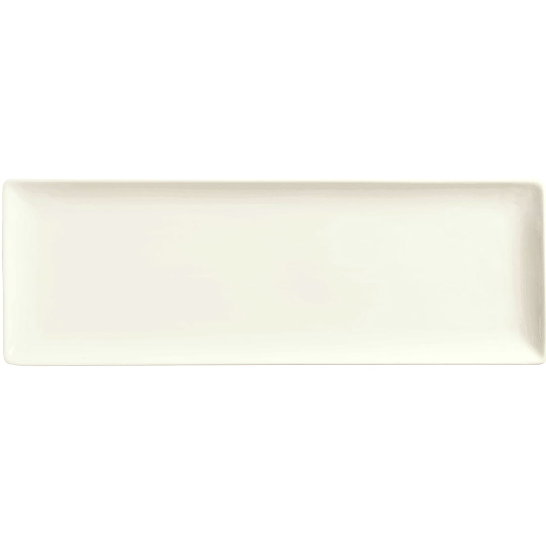 Libbey - Formerly World® Tableware SL-23C Slate White 12-1/4" Coupe Tray