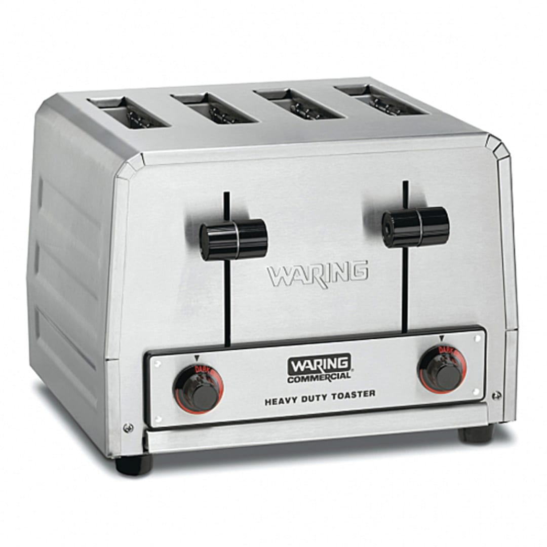 Waring® Commercial WCT800RC 120V Heavy-Duty 1800W 4-Slot Toaster