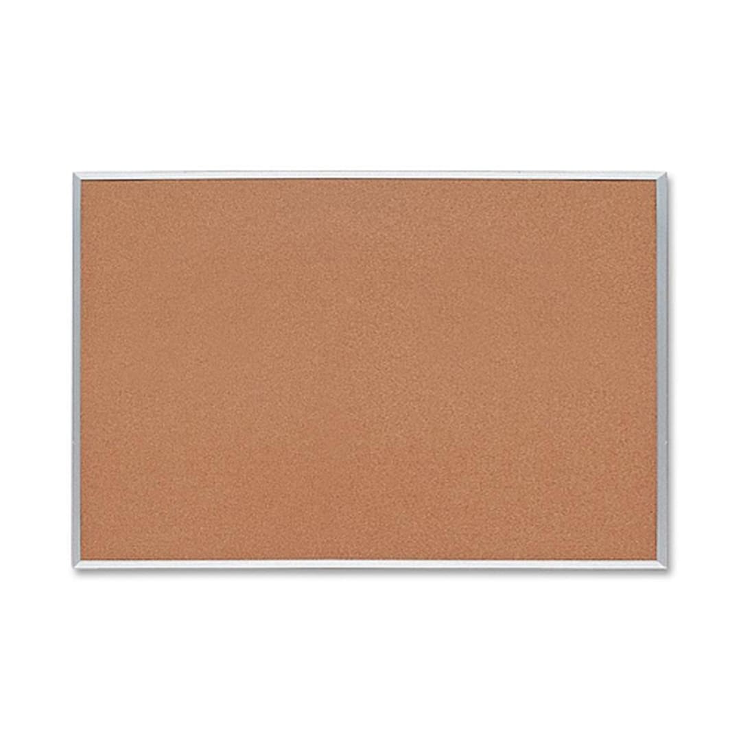 Sparco SPR19765 4' x 3' Corkboard with Aluminum Frame