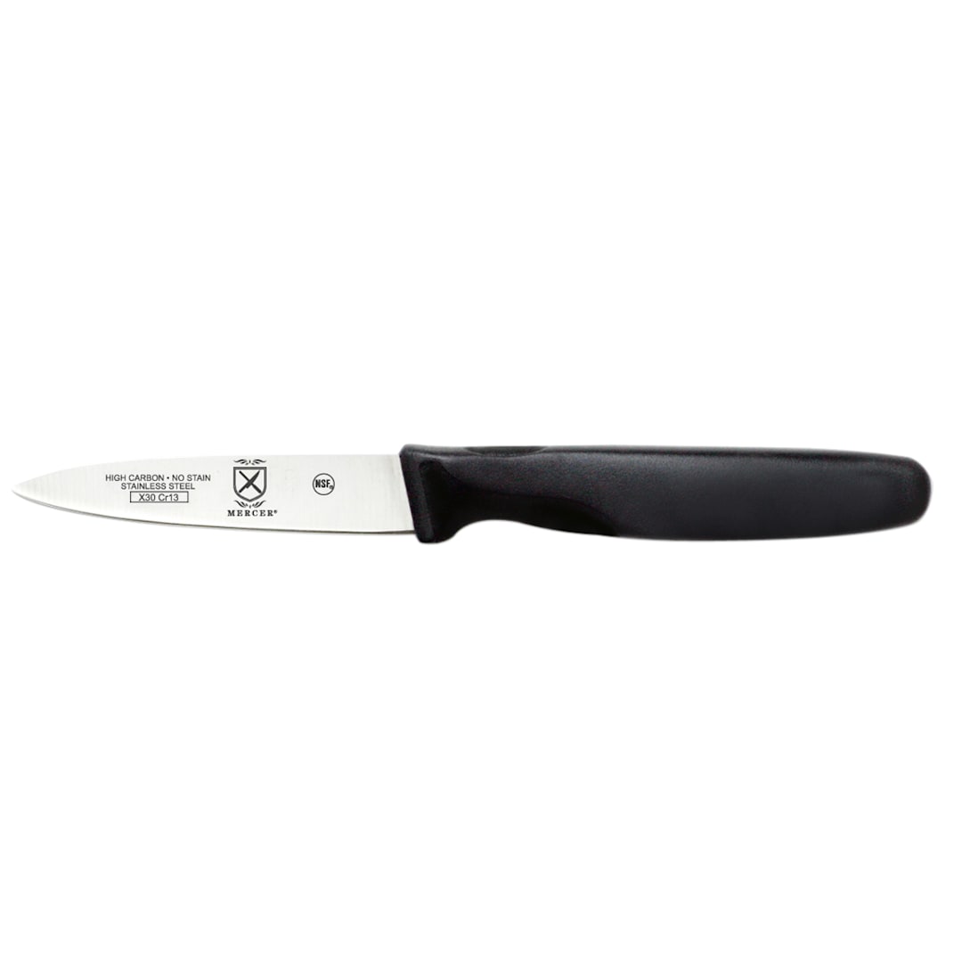 Mercer Culinary® M23900 Millennia® 3" Black Paring Knife