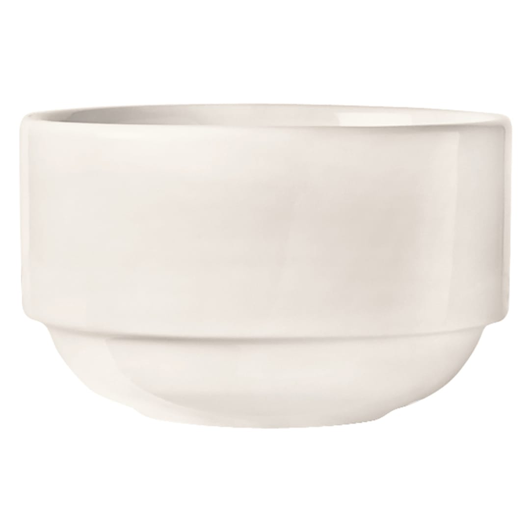 Libbey - Formerly World Tableware 840-330-005 Porcelana White 10 Oz. Soup Cup