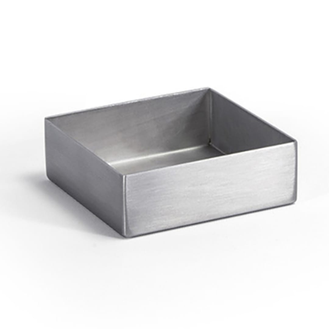 FOH DSD028BSS24 Canvas 2.5 Ounce Square Stainless Ramekin