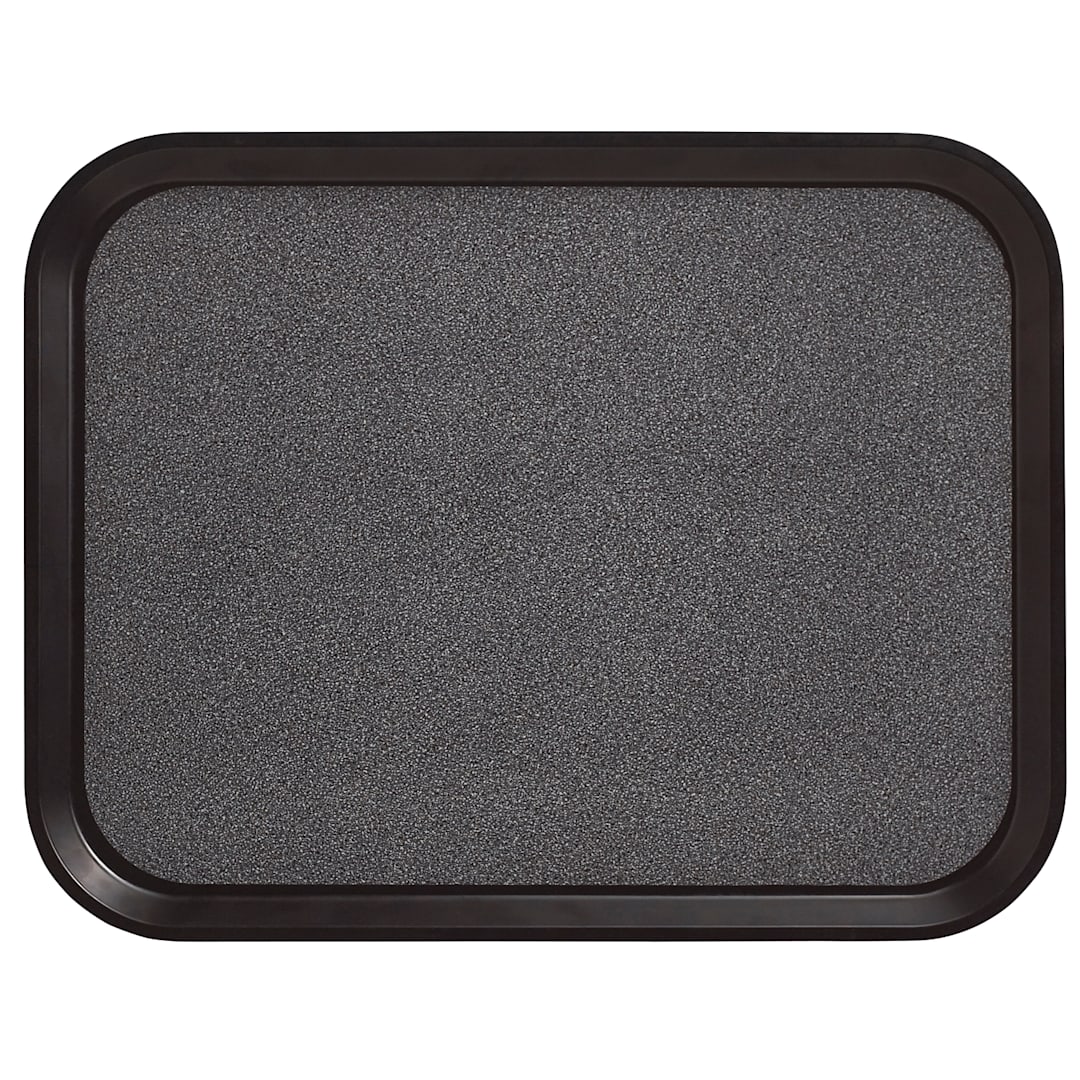 Cambro 1520VC382 Versa Camtrays Black 15 x 20 Non-Skid Tray
