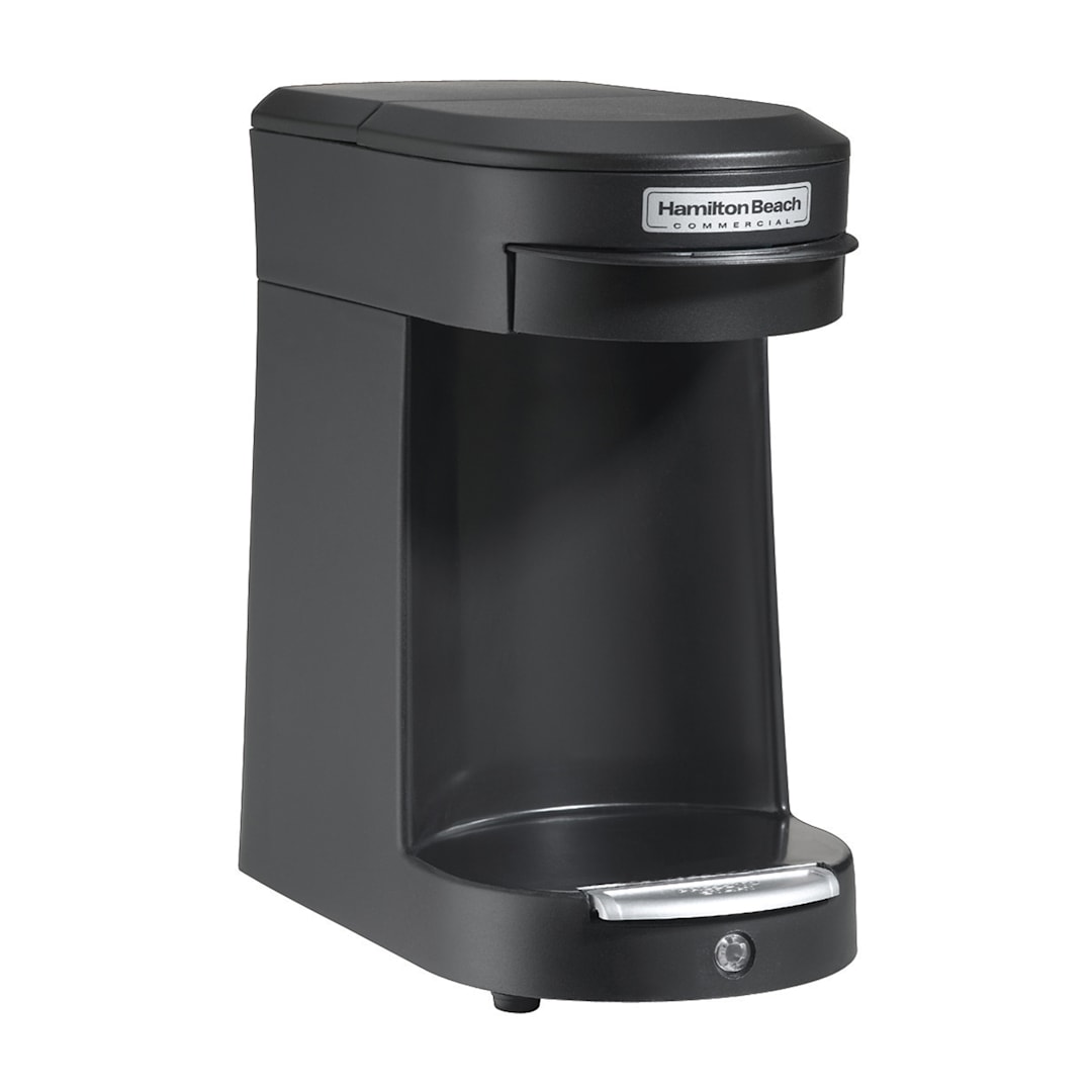 Hamilton Beach Commercial HDC200B Black 1 Cup Pod Coffeemaker