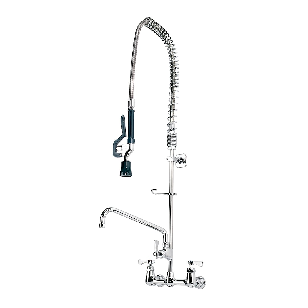 Krowne 17-109WL Royal Series Wall Mount Pre-Rinse with Add-On Faucet