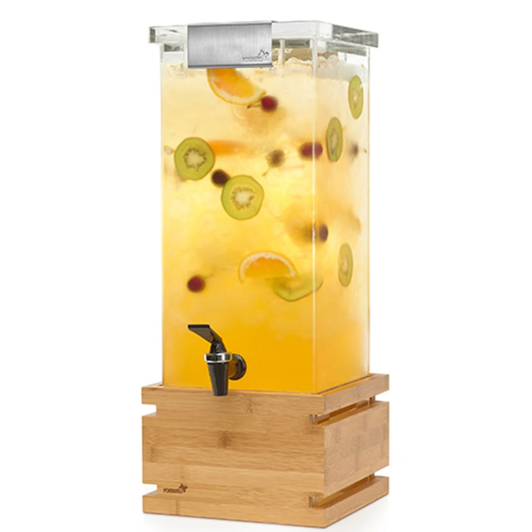 Rosseto LD147 Bamboo 3 Gallon Beverage Dispenser