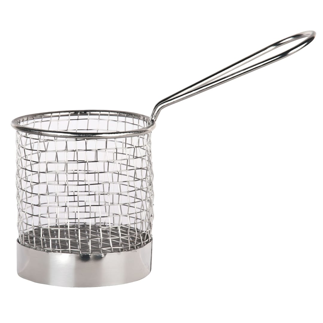 Libbey - Formerly World® Tableware FB-15 Round Presentation Fry Basket