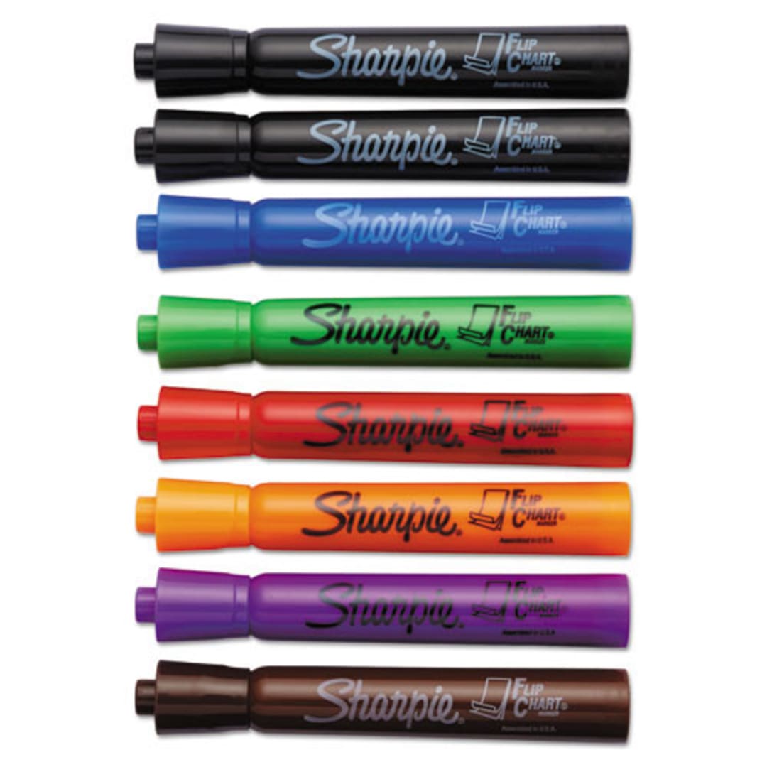 Sanford SAN22478 Multi Color FlipChart Marker - 8 / BX