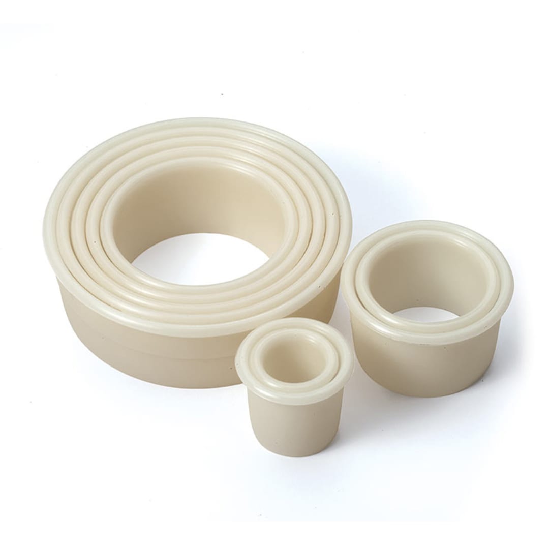 Mercer Culinary® M35502 Round Nylon Cookie / Dough Cutters Set