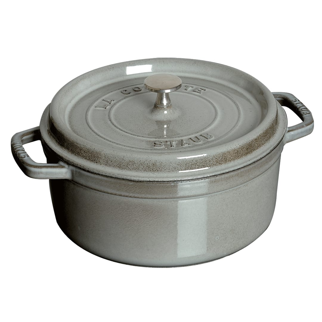 Staub USA 1102418 Graphite Gray Round 4 Qt. Cocotte