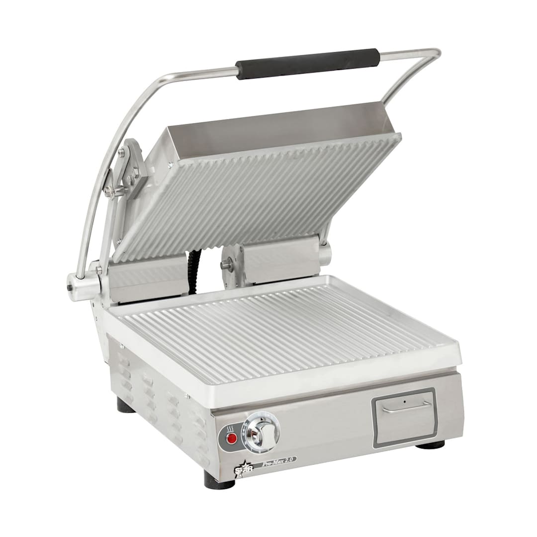 Star® PGT14 Pro-Max 2.0® Sandwich Grill with Grooved Plate