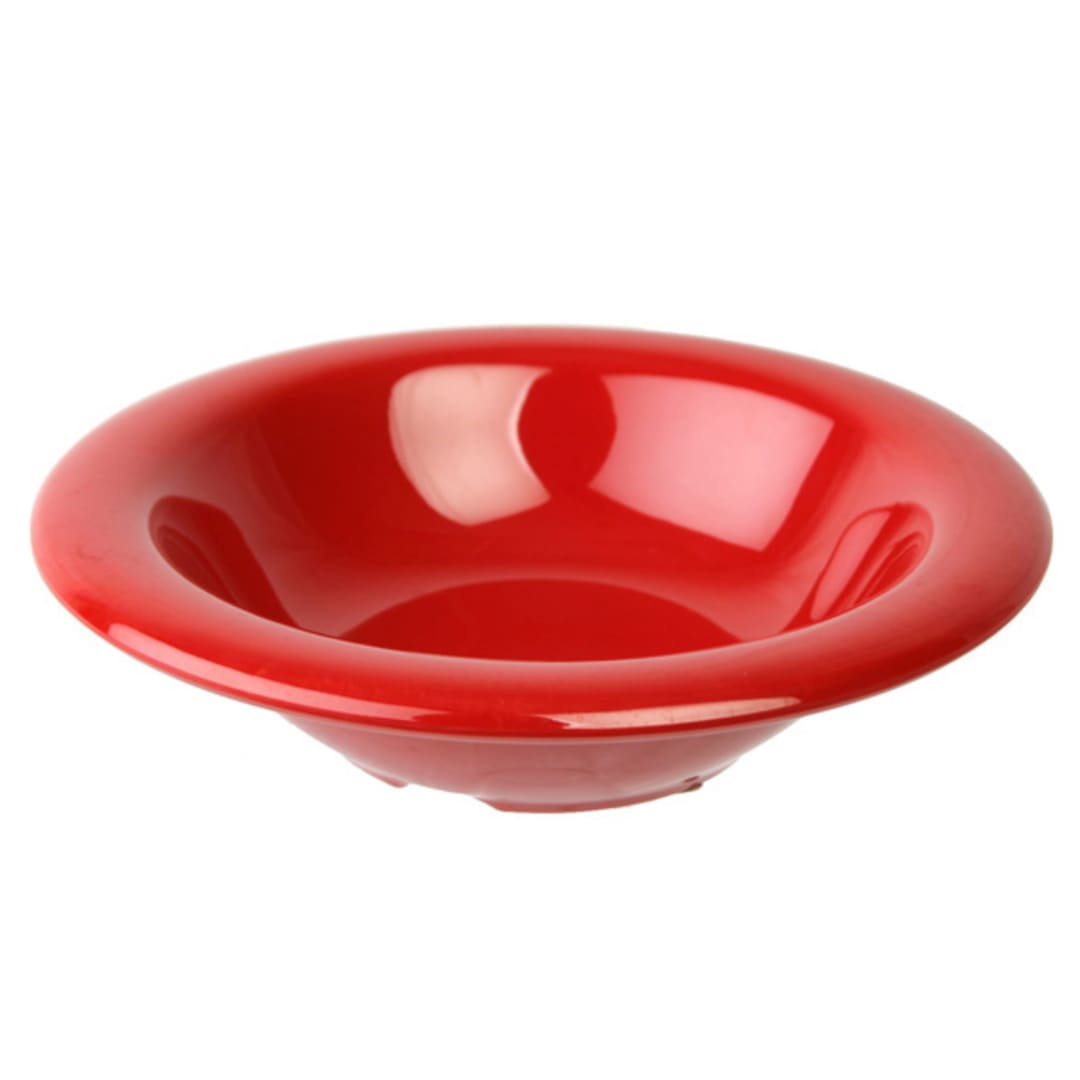 Thunder Group CR5044PR Pure Red Plastic 4.5 Oz Salad Bowl - Dozen