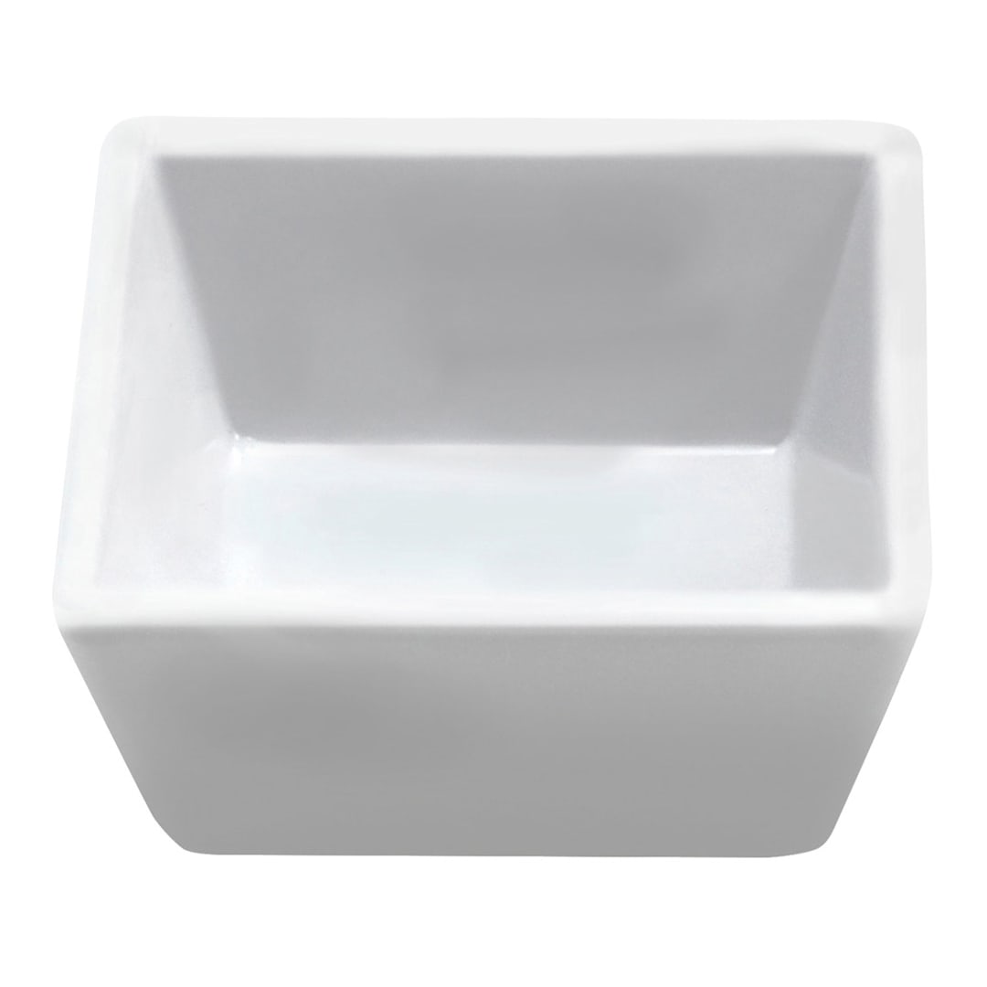 Elite Global Solutions DB4SQ-W Squared 6 Oz. Soup / Salad Bowl - 6 / CS