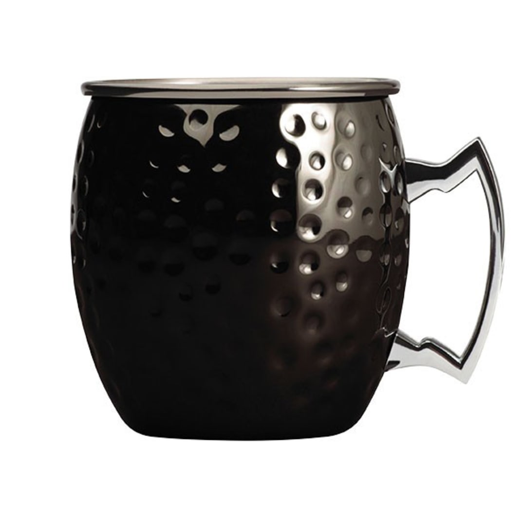 Arcoroc FK493 Black 16 Oz. Moscow Mule Mug