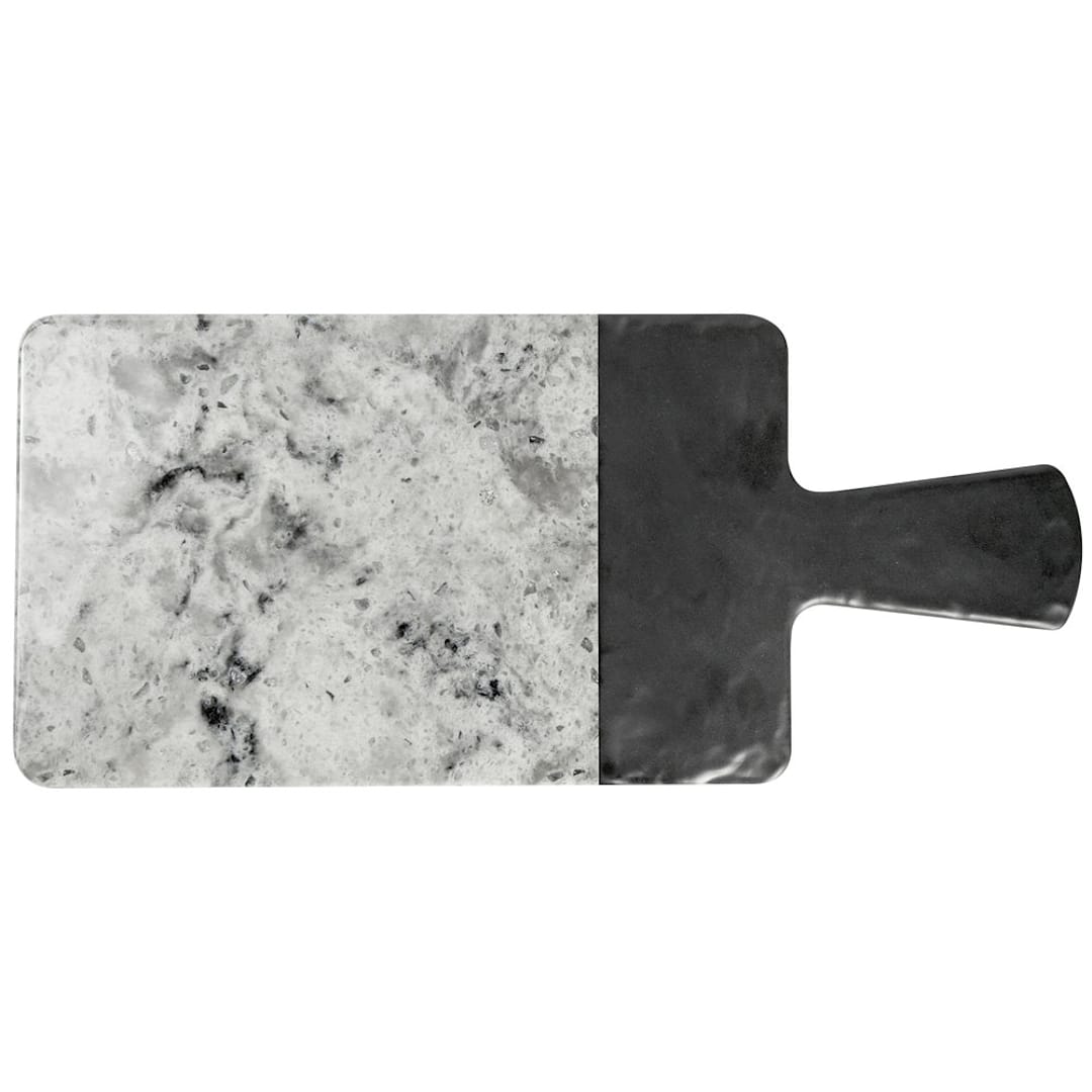 Elite Global Solutions M127RCSM-BH Horizon Slate 12 x 7 Serving Board
