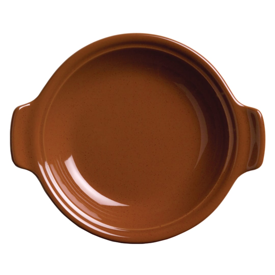 Libbey - Formerly Syracuse China 922229800 Terracotta 8.75 x 7.25 Baker Bowl