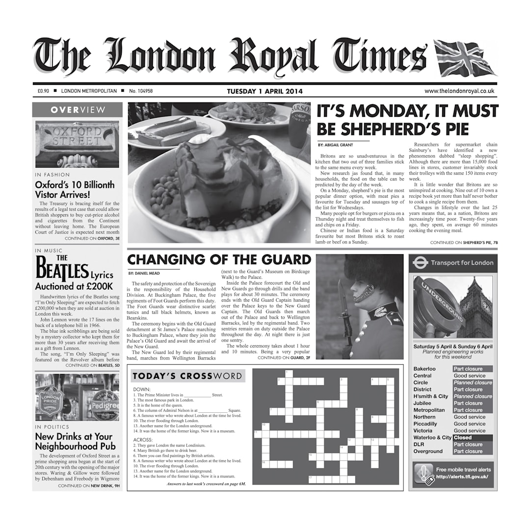 G.E.T. 4-TN1000 12" London Newsprint Liner - 1000 / CS