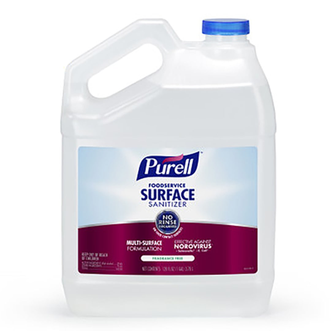 Purell 4341-04 Gallon Food Service Sanitizer - 4 / CS