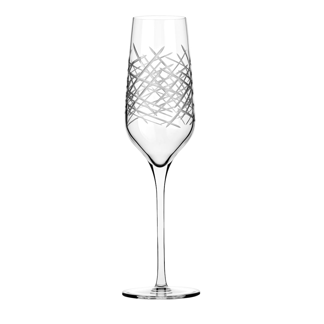 Libbey 9332/69477 Prism 8 Ounce Flute Glass
