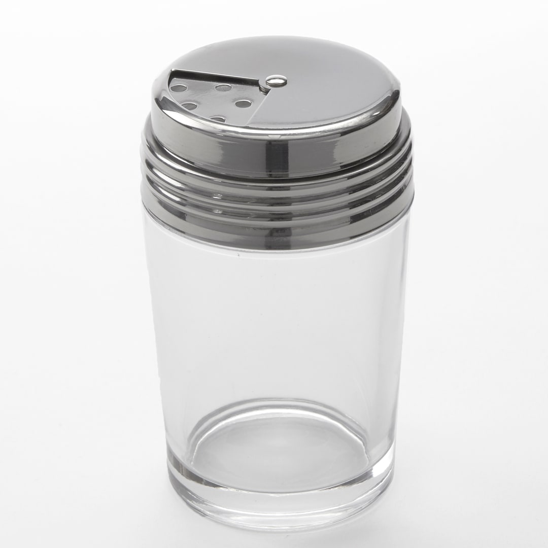 American Metalcraft GLADT6 6 Ounce Glass Shaker with Adjustable Dial