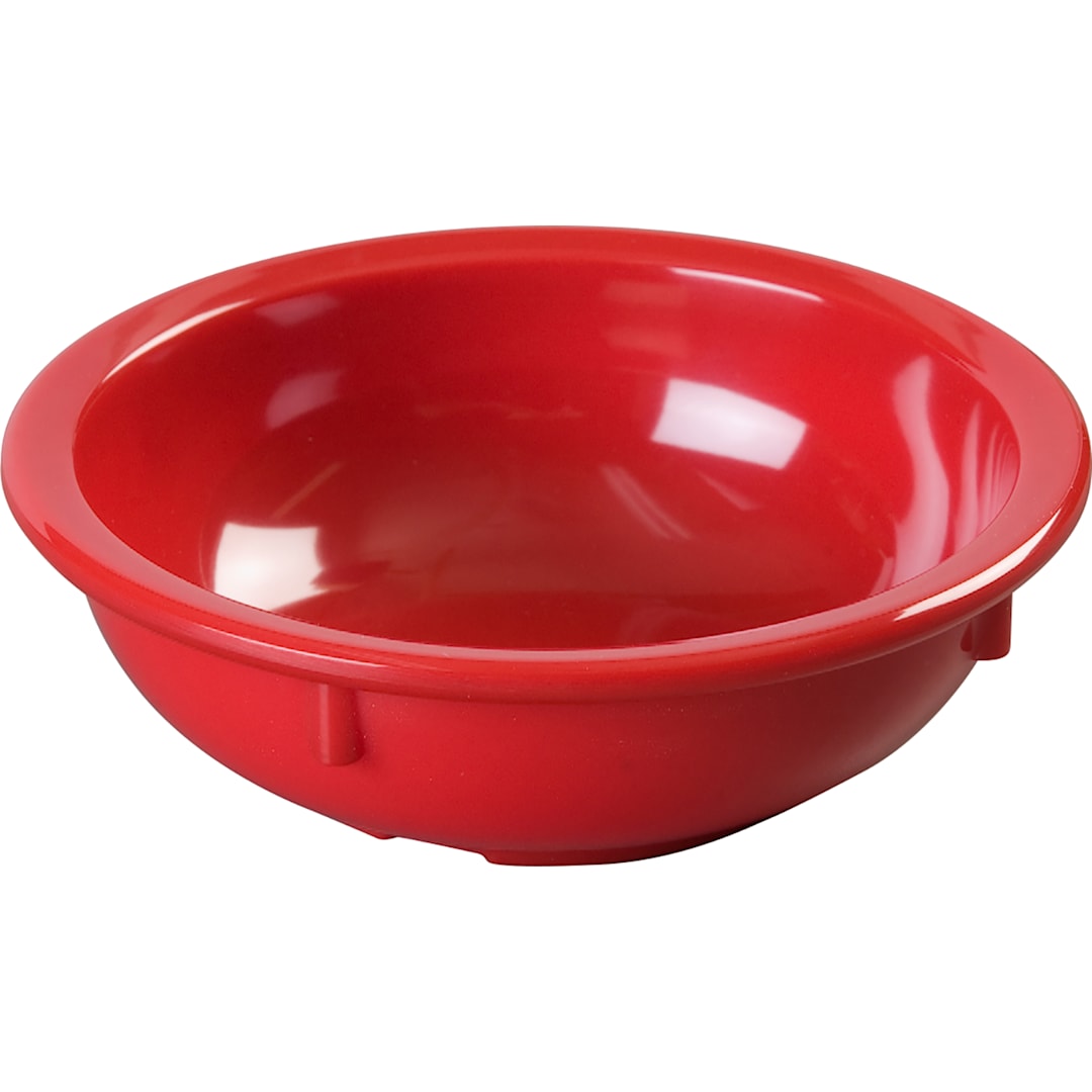 Carlisle KL11805 Kingline Red 10 Ounce Nappie Bowl