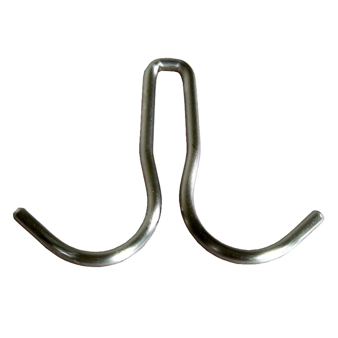 John Boos HOOK-SS-DBL Stainless Steel Double Pot Hook