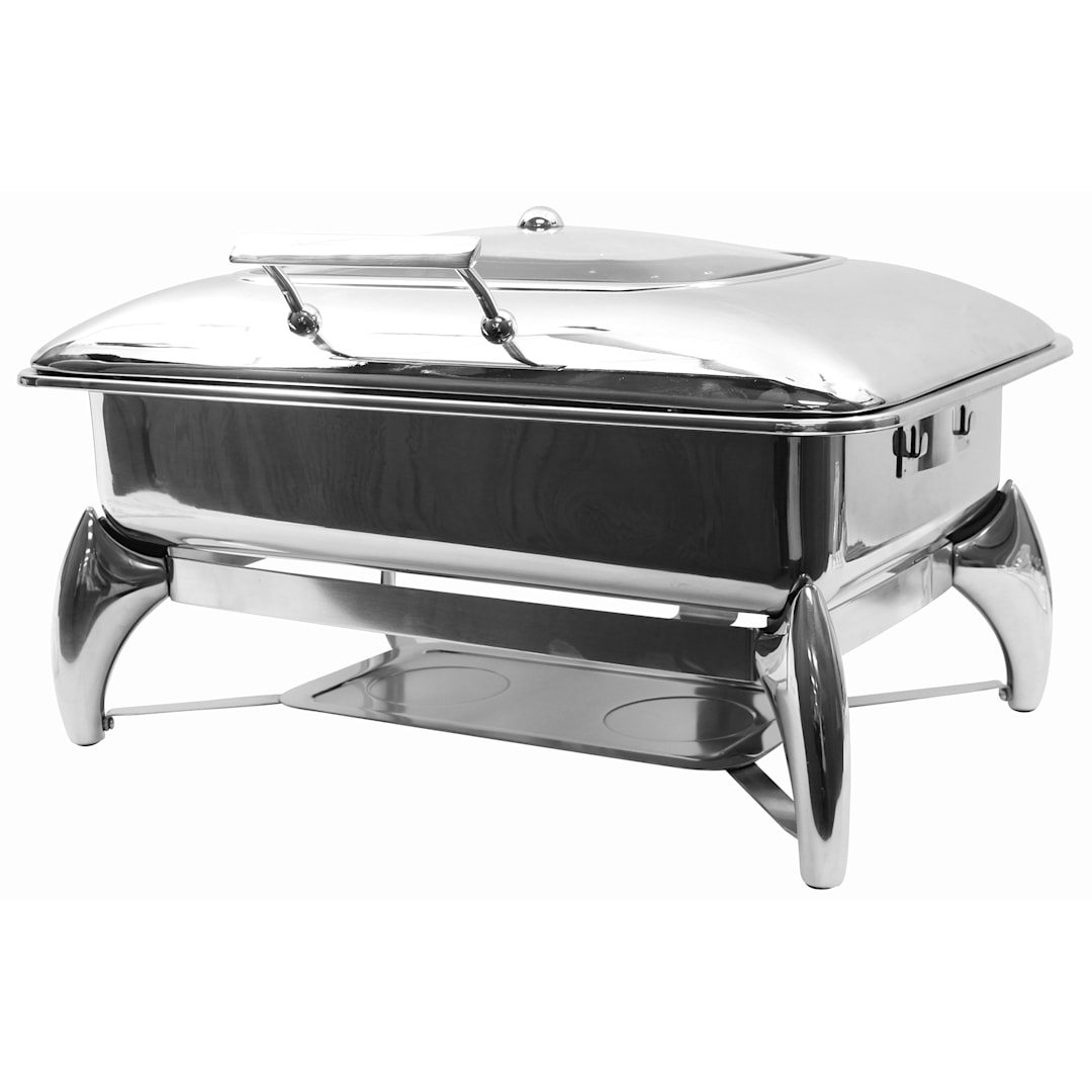 TableCraft CW40175 7 Quart Chafer Dish with Stand