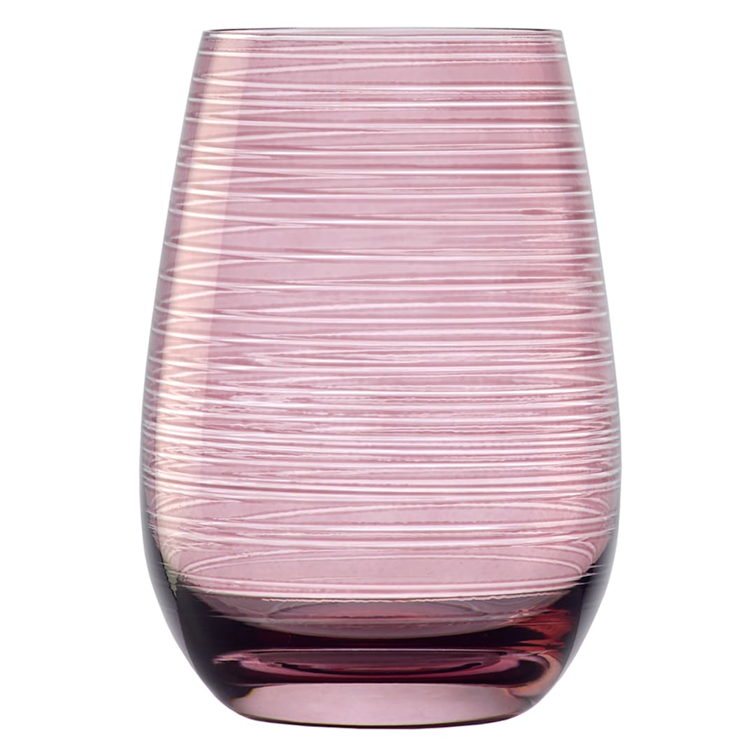 Stolzle S3527712T Twister Lilac Swirl 16.5 Ounce Glass