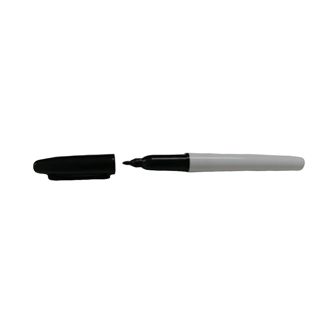 Darling Foodservice 5001096 Black Fine Point Marker - Dozen