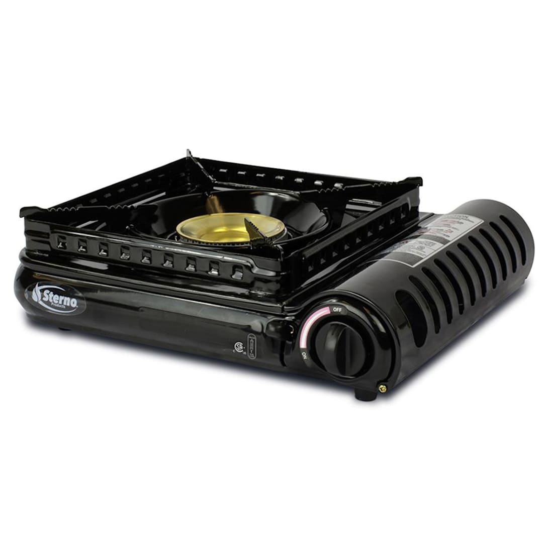 Sterno Products 50182 Portable Butane Stove with Wind Guard