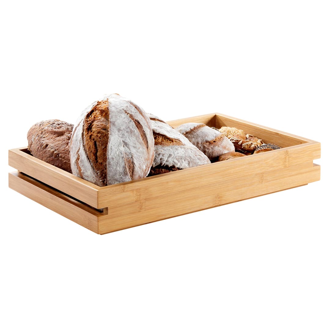 Rosseto BD135 Natura™ Double Medium Bamboo Tray