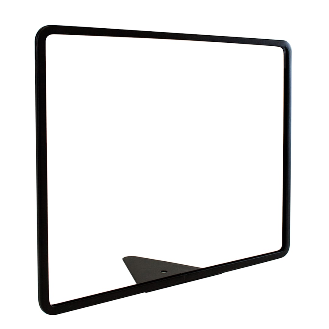 Asia Sources SF-W-1411 Wedge Base Metal Grocery Sign Holder B