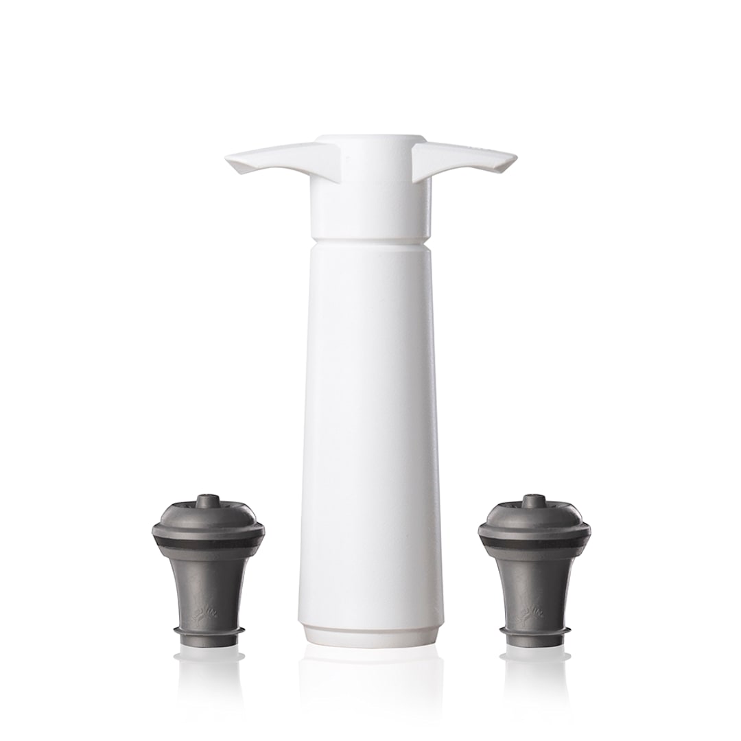 Vacu Vin 09812606 Gift Boxed Wine Saver Pump Set with 2 Stoppers