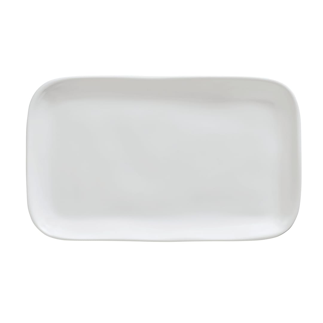 American Metalcraft CP12CL Crave 12 x 7.13 In. Cloud Melamine Platter