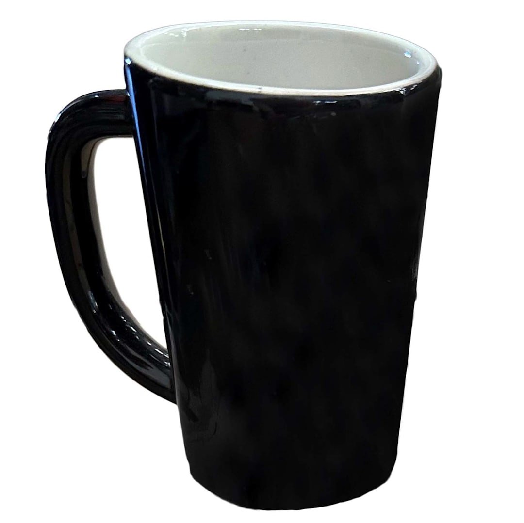 MUG,COWBOY,15 OZ,BLACK,W/WHITE INT
