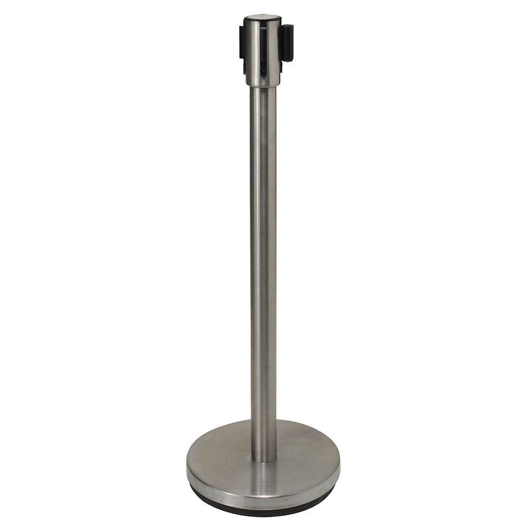Winco CGS-38S S/S 36" Stanchion with Retractable Belt