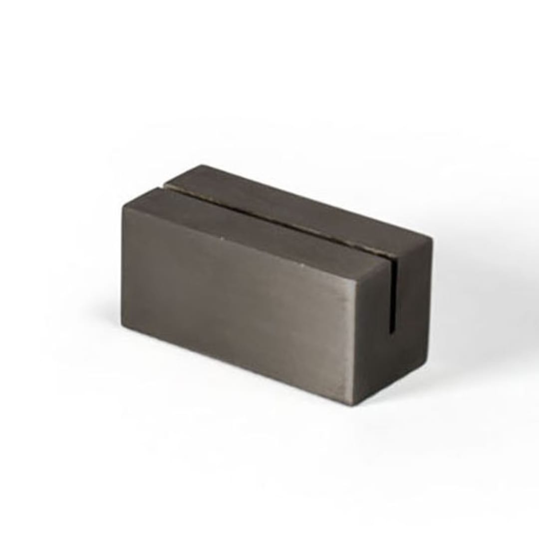 FOH BHO001BKZ23 Matte Black 1.5" Menu / Sign Holder