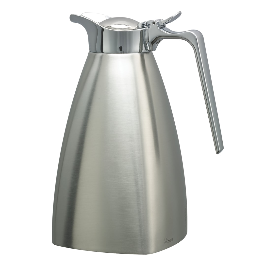 Service Ideas SVSQ10BS 1 Liter Server with Brushed Finish