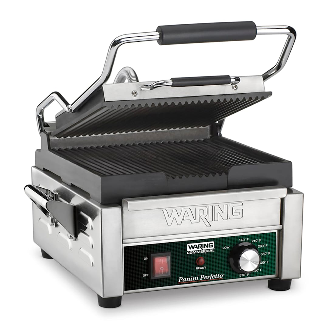 Waring® Commercial WPG150B Panini Perfecto 208V Panini Grill