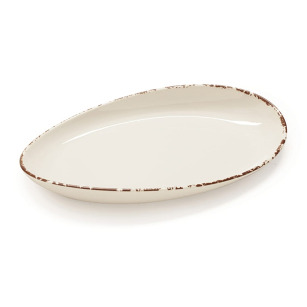 G.E.T. OP-1690-TC Tuscan 16 x 9 In. Platter - 6 / CS