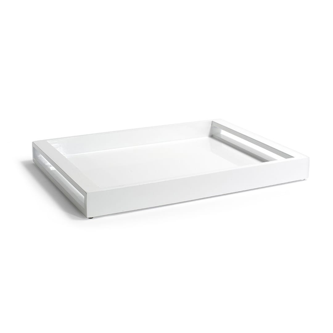 Front Of The House - Room 360 RRT007WHW20 Snow 16" x 12" Tray