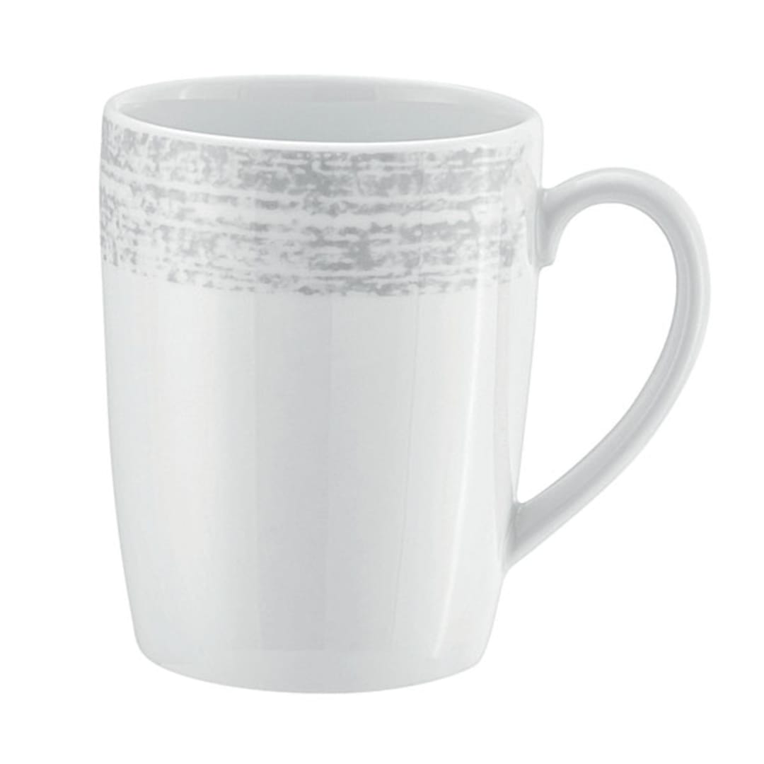 Schonwald 9015630-63070 Shabby Chic Gray 10.13 Ounce Mug - 6 / CS