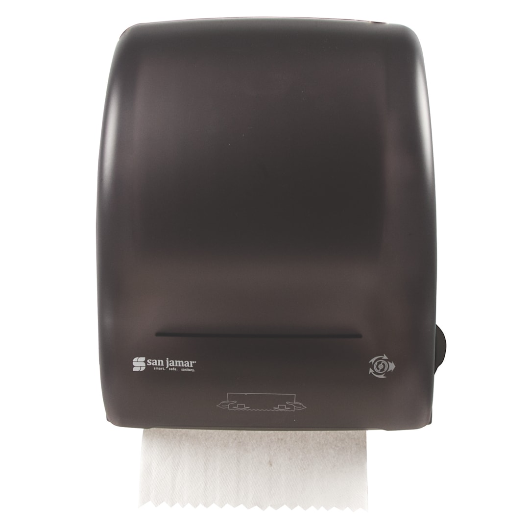 San Jamar T7400TBK Hands-Free Mechanical Towel Dispenser