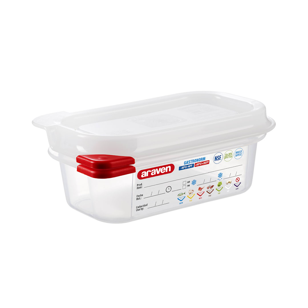 Araven Equipment 3020 1/9 Size Food Storage Container