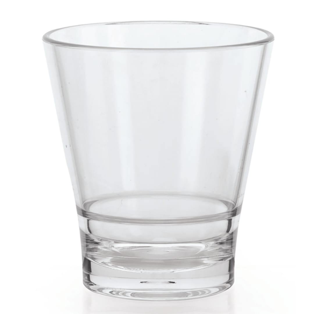 G.E.T. S-9-CL Revo SAN Plastic Clear 9 Oz. Rocks Glass