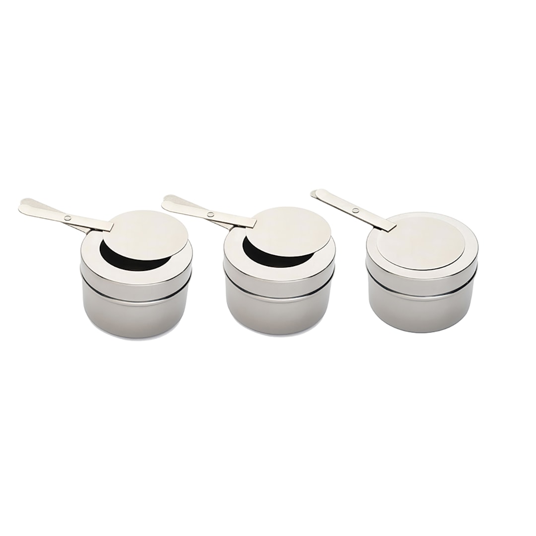 Rosseto SM194 Multi-Chef™ S/S Fuel Burner Holder - 3 / CS