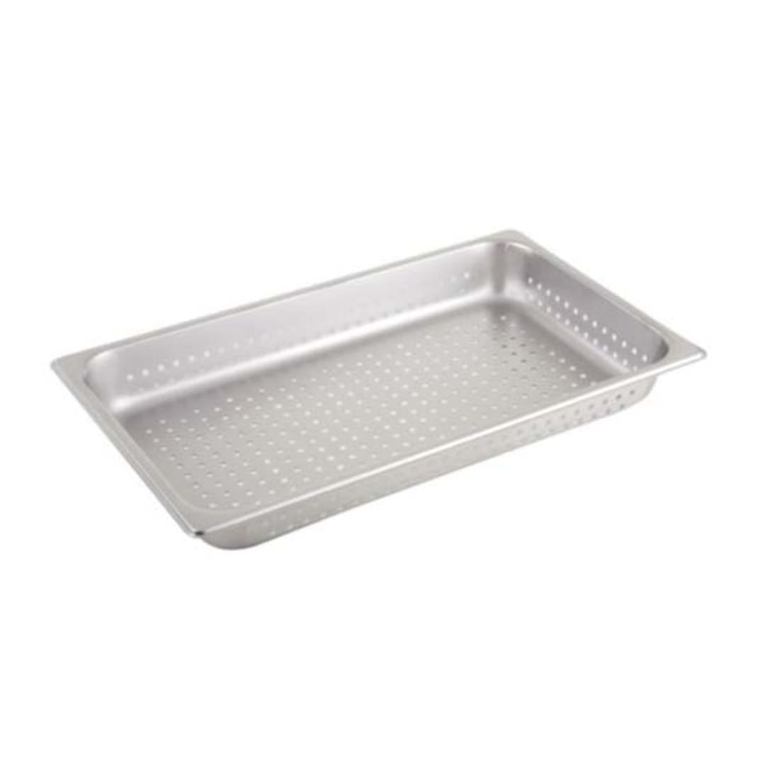 Darling Foodservice 22 Ga. S/S Full Size x 2.5" Perforated Food Pan
