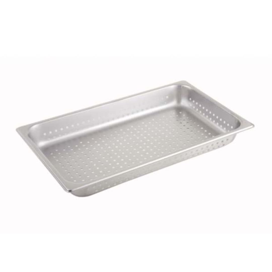 Darling Foodservice 22 Ga. S/S Full Size x 4" Perforated Food Pan
