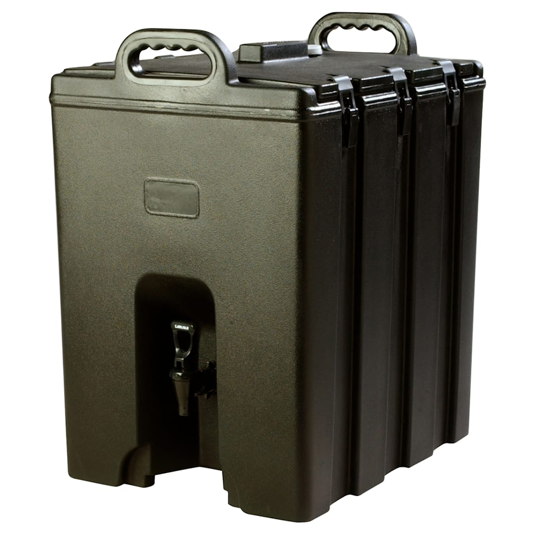 Carlisle LD1000N03 Cateraide Black 10 Gal. Beverage Server